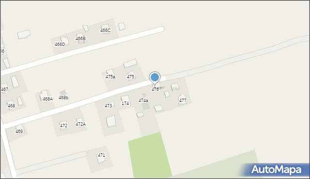 Siedliska, Siedliska, 476, mapa Siedliska