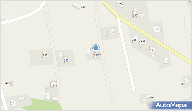 Siedliska, Siedliska, 181, mapa Siedliska