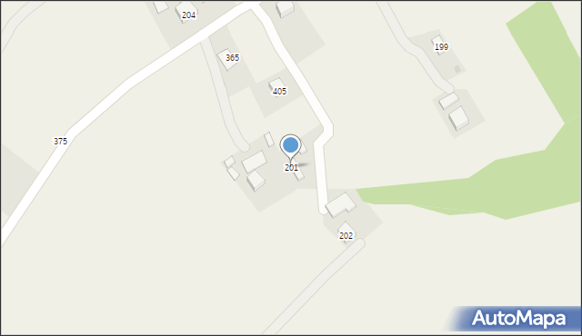 Siedliska, Siedliska, 201, mapa Siedliska