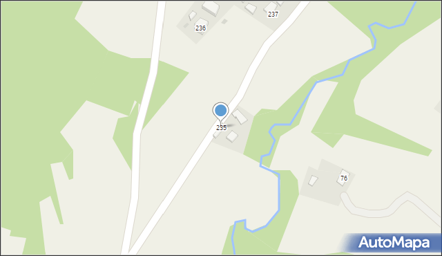 Siedliska, Siedliska, 235, mapa Siedliska