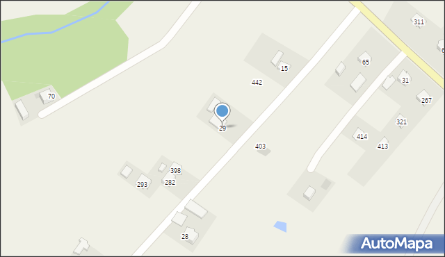 Siedliska, Siedliska, 29, mapa Siedliska