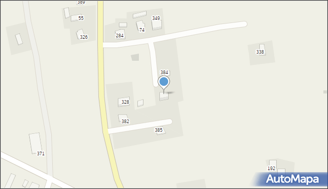 Siedliska, Siedliska, 401, mapa Siedliska
