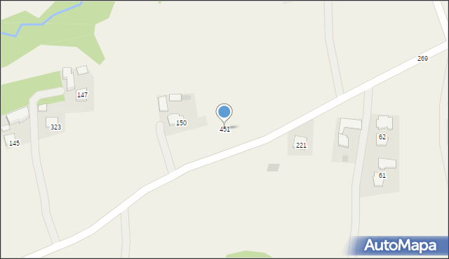 Siedliska, Siedliska, 451, mapa Siedliska