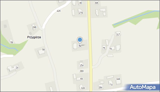 Siedliska, Siedliska, 54, mapa Siedliska