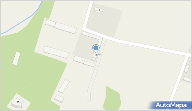 Siedliska, Siedliska, 56, mapa Siedliska