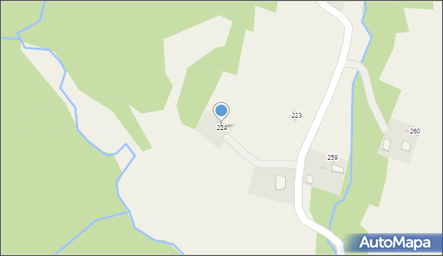 Siedliska-Bogusz, Siedliska-Bogusz, 224, mapa Siedliska-Bogusz