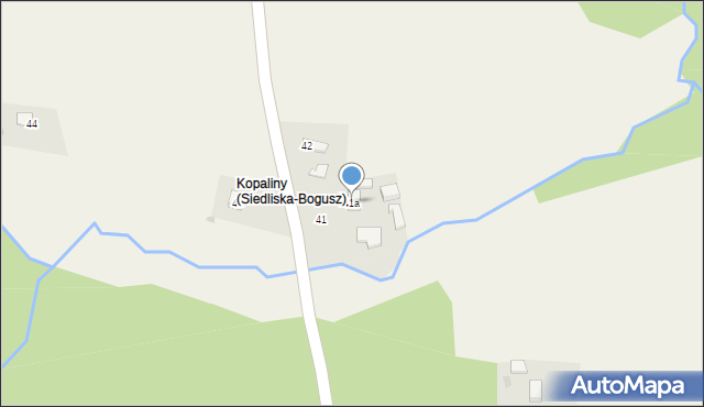 Siedliska-Bogusz, Siedliska-Bogusz, 41a, mapa Siedliska-Bogusz