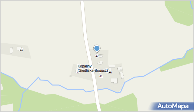 Siedliska-Bogusz, Siedliska-Bogusz, 42, mapa Siedliska-Bogusz