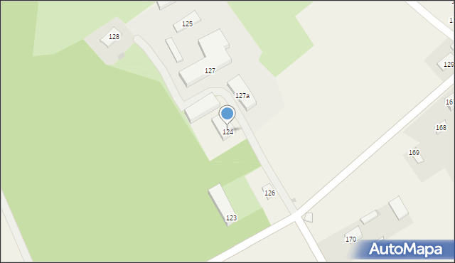 Siedliska Pierwsze, Siedliska Pierwsze, 124, mapa Siedliska Pierwsze