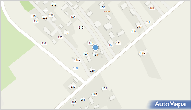 Siedliska Pierwsze, Siedliska Pierwsze, 143, mapa Siedliska Pierwsze