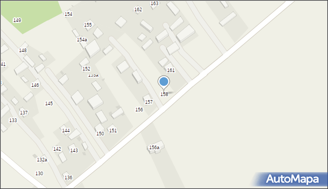 Siedliska Pierwsze, Siedliska Pierwsze, 158, mapa Siedliska Pierwsze