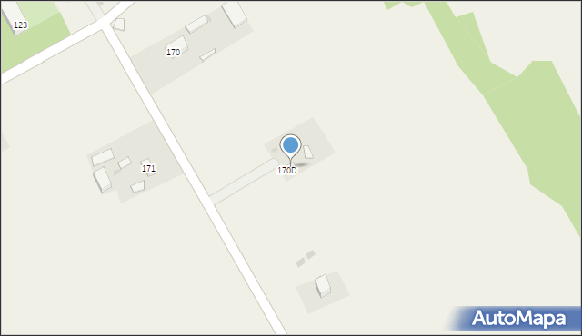 Siedliska Pierwsze, Siedliska Pierwsze, 170c, mapa Siedliska Pierwsze