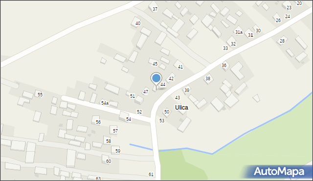 Siedliska Pierwsze, Siedliska Pierwsze, 46, mapa Siedliska Pierwsze