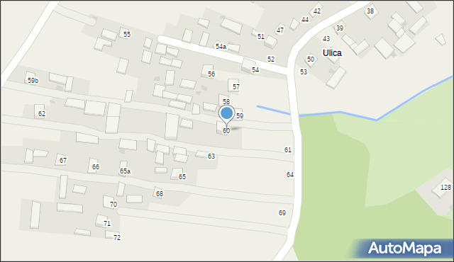 Siedliska Pierwsze, Siedliska Pierwsze, 60, mapa Siedliska Pierwsze