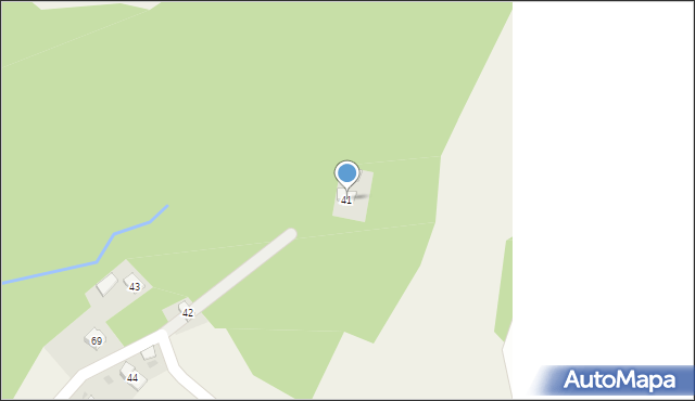 Siedliska Sławęcińskie, Siedliska Sławęcińskie, 41, mapa Siedliska Sławęcińskie