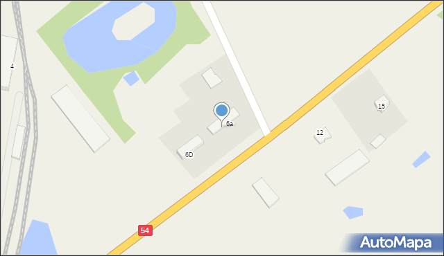 Siedlisko, Siedlisko, 6c, mapa Siedlisko