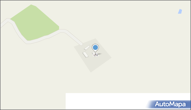 Siedlisko, Siedlisko, 151, mapa Siedlisko