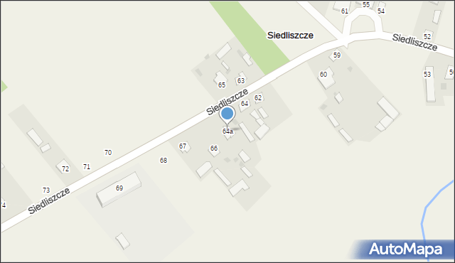 Siedliszcze, Siedliszcze, 64a, mapa Siedliszcze