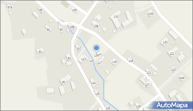 Siekierczyn, Siekierczyn, 114, mapa Siekierczyn