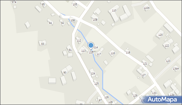 Siekierczyn, Siekierczyn, 115, mapa Siekierczyn