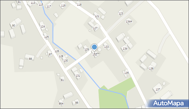 Siekierczyn, Siekierczyn, 132, mapa Siekierczyn