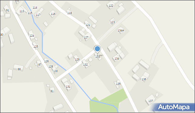 Siekierczyn, Siekierczyn, 133, mapa Siekierczyn