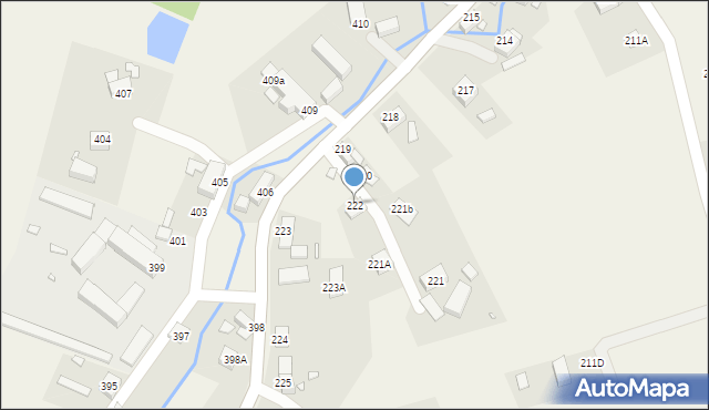 Siekierczyn, Siekierczyn, 222, mapa Siekierczyn