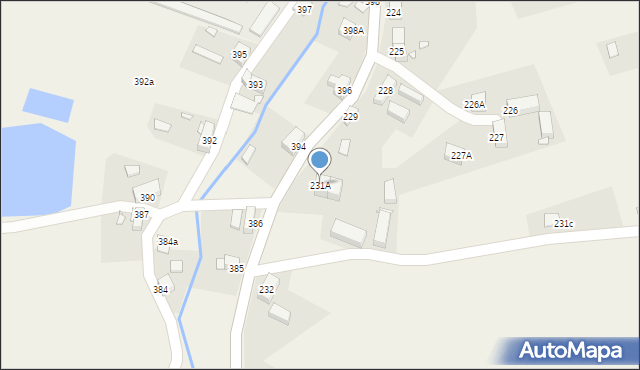 Siekierczyn, Siekierczyn, 231A, mapa Siekierczyn