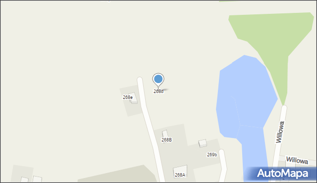 Siekierczyn, Siekierczyn, 268d, mapa Siekierczyn