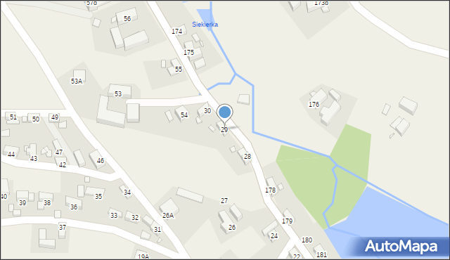 Siekierczyn, Siekierczyn, 29, mapa Siekierczyn