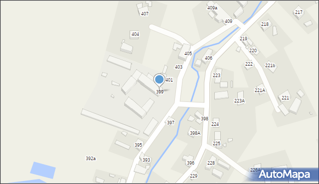 Siekierczyn, Siekierczyn, 399, mapa Siekierczyn