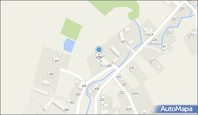 Siekierczyn, Siekierczyn, 409a, mapa Siekierczyn