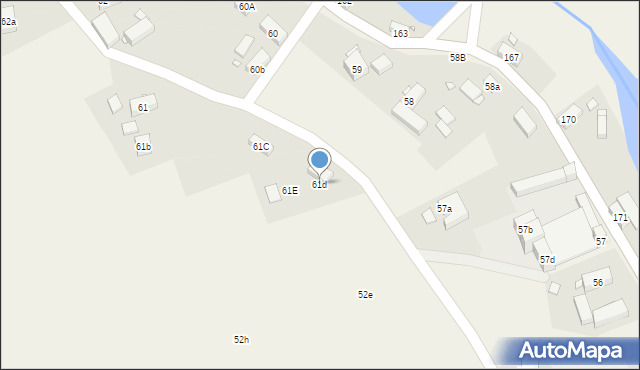 Siekierczyn, Siekierczyn, 61d, mapa Siekierczyn