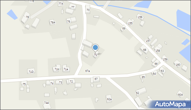 Siekierczyn, Siekierczyn, 71, mapa Siekierczyn