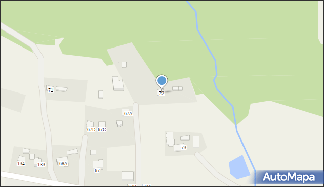 Siekierczyna, Siekierczyna, 72, mapa Siekierczyna