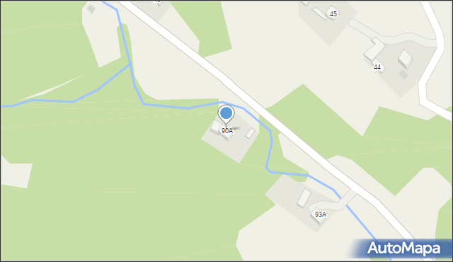Siekierczyna, Siekierczyna, 90A, mapa Siekierczyna