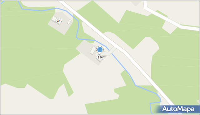 Siekierczyna, Siekierczyna, 93A, mapa Siekierczyna