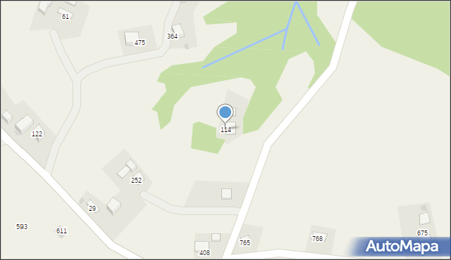 Siekierczyna, Siekierczyna, 114, mapa Siekierczyna