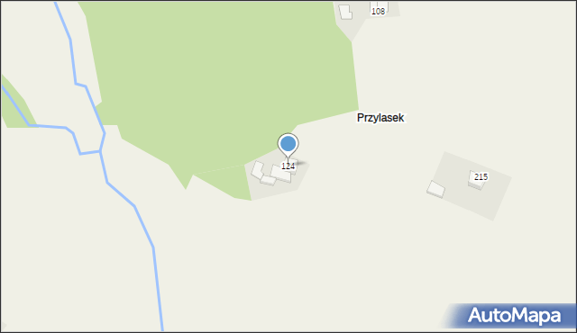 Siekierczyna, Siekierczyna, 124, mapa Siekierczyna