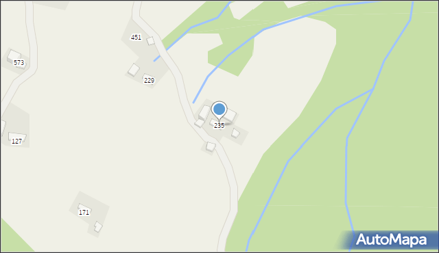 Siekierczyna, Siekierczyna, 235, mapa Siekierczyna