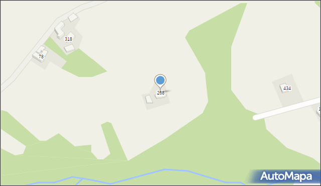 Siekierczyna, Siekierczyna, 268, mapa Siekierczyna