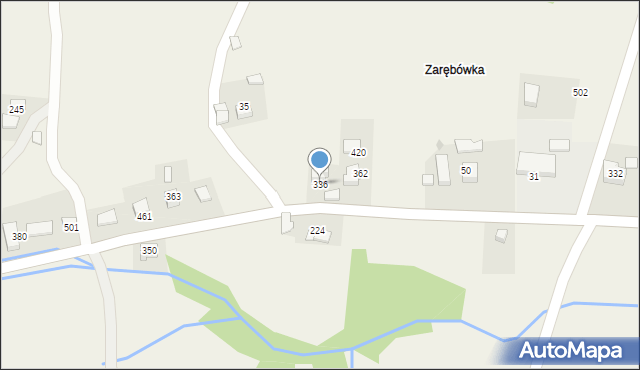 Siekierczyna, Siekierczyna, 336, mapa Siekierczyna