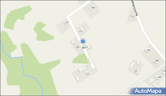 Siekierczyna, Siekierczyna, 366, mapa Siekierczyna