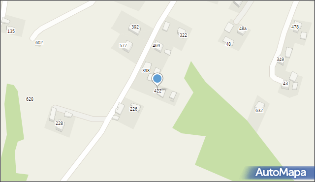 Siekierczyna, Siekierczyna, 422, mapa Siekierczyna