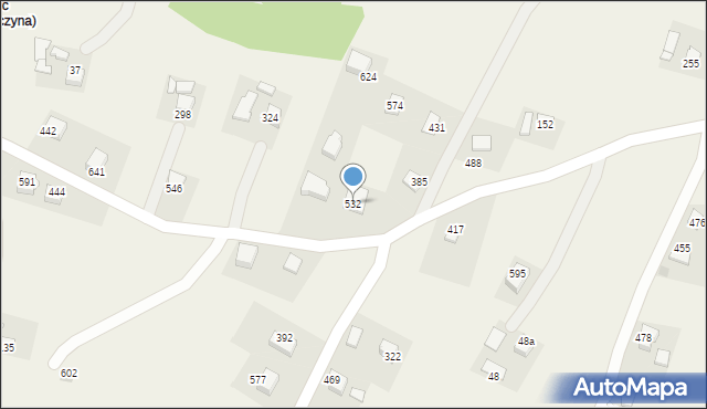 Siekierczyna, Siekierczyna, 532, mapa Siekierczyna