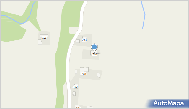 Siekierczyna, Siekierczyna, 548, mapa Siekierczyna