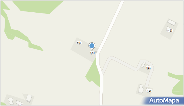 Siekierczyna, Siekierczyna, 563, mapa Siekierczyna