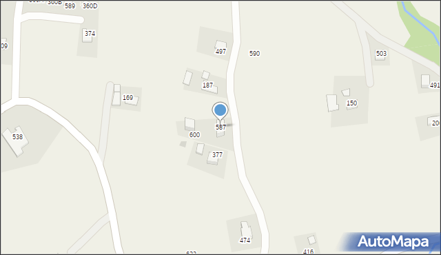 Siekierczyna, Siekierczyna, 587, mapa Siekierczyna