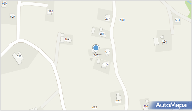 Siekierczyna, Siekierczyna, 600, mapa Siekierczyna