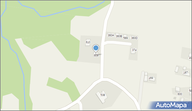 Siekierczyna, Siekierczyna, 609, mapa Siekierczyna